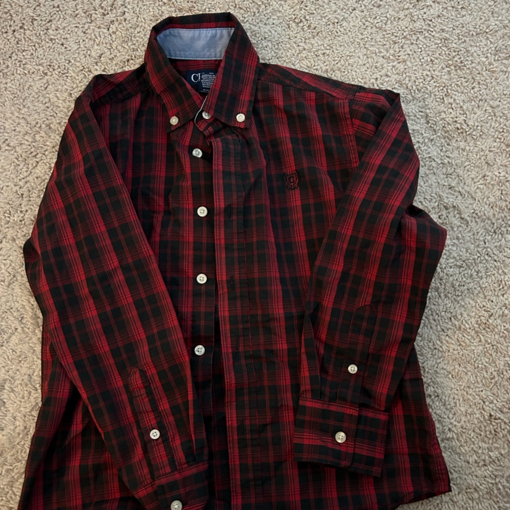 Chaps youth button down polo